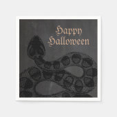 Volwassen Halloween Slang Servet (Voorkant)