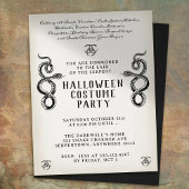 Volwassen Halloween  Slangenfeest Flyer