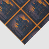 Volwassen Halloween spookhuis Tissuepapier (Detail)