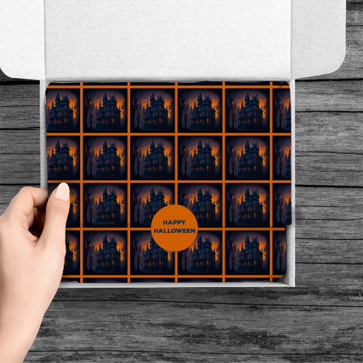 Volwassen Halloween spookhuis Tissuepapier