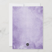 Volwassen Halloween Uitnodigingen Gothic Zwart (Achterkant)