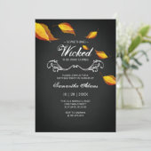 Volwassen Halloween Uitnodigingen Kostuum Party Pa (Staand voorkant)