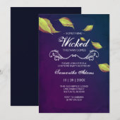 Volwassen Halloween Uitnodigingen Kostuum Party Pa (Voorkant / Achterkant)