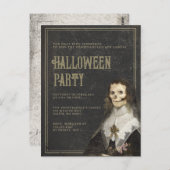 Volwassen Halloween Victoriaans Gothic Party Briefkaart (Voorkant / Achterkant)