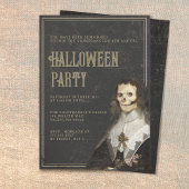 Volwassen Halloween Victoriaans Gothic Party Kaart