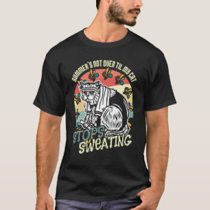 Volwassen Hete Zomer Hittegolf Katachtige Zweterig T-shirt