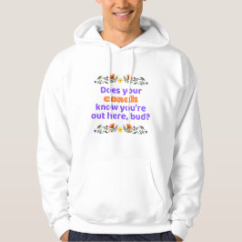 Volwassen hoodie hockey weet coach