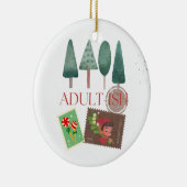 Volwassen humor keramisch ornament (Rechts)