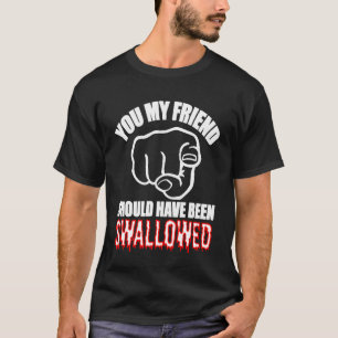 Volwassen humor Offensief Vies grapje Expliciete T-shirt