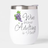 Volwassen is een harde stamloze wijndroogtrommel (Links)