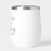 Volwassen is een harde stamloze wijndroogtrommel (Achterkant)