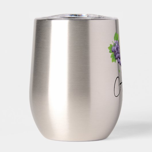 Volwassen is een harde stamloze wijndroogtrommel (Voorkant)