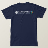 Volwassen Kleur Welkom Pride + Episcopal Pride Sch T-shirt (Design achterkant)