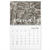 Volwassen kleurboek kalender 2005 als vervolg (Jan 2026)