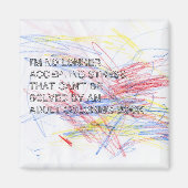 Volwassen kleurboek magneet (Voorkant)