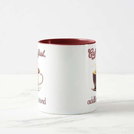 Volwassen koffie mok (Midden)