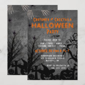 Volwassen kostuums en cocktails Halloween Party Kaart (Voorkant / Achterkant)