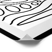 Volwassen kruiskleuren poster (Hoek)