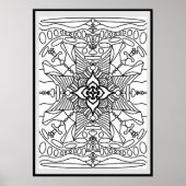 Volwassen kruiskleuren poster (Voorkant)