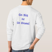 Volwassen lange hoes T-shirt (Achterkant)