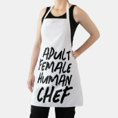 VOLWASSEN MENS VROUW CHEF All-Over Print Schort (Insitu)