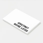 Volwassen misschien later post-it® notes (Schuin)