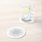 Volwassen Onderzetters papier met Mandala Art (Insitu)