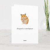 volwassen paar dansen, groeten Kaart (Achterkant)