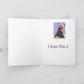 volwassen paar dansen, groeten Kaart (Binnen)