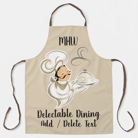 Volwassen Schort (Voorkant)