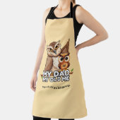 Volwassen Schort: Mijn vader Mijn oude ik (bruin) Schort (Insitu)