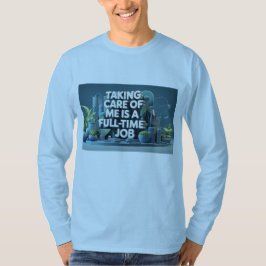 Volwassen Shirt met lange mouwen - "Zorgen voor mi