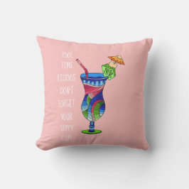 Volwassen Sippy Cup (roze), Schattige zwembad Buitenkussen