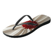 Volwassen slanke bandjes met Japanse kleuren Teenslippers (Schuin)