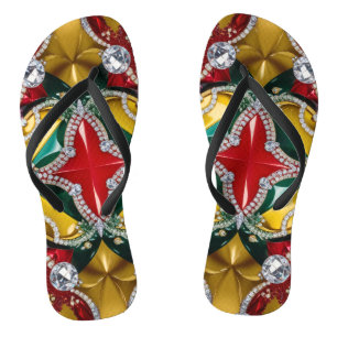 Volwassen slanke bandjes met Los Angeles kleuren Teenslippers