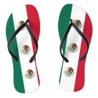 Volwassen slanke bandjes met vlag van Mexico
