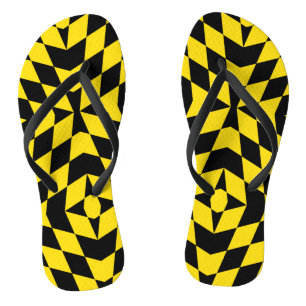 Volwassen slanke bandjes met vlag van München Teenslippers