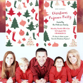 Volwassen sluimer party uitnodiging roze groen