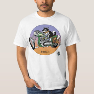 Volwassen T-shirt - Bandit, Bikers zijn dieren ©