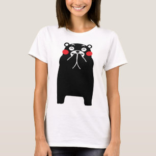 Volwassen T-shirt voor vrouwen met Kumamon vooraan