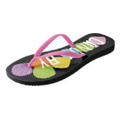 Volwassen Teenslippers "Kleurrijke schelpen bij de (Schuin)