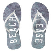 Volwassen Teenslippers "Lavender/Beach Please" (Voetbed)