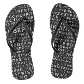Volwassen Teenslippers met Slim Strap (Voetbed)