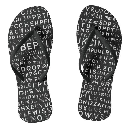 Volwassen Teenslippers met Slim Strap (Voetbed)