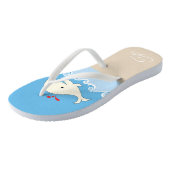 Volwassen Teenslippers "Whale, Whale, Whale!" (Schuin)