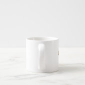 Volwassen tijger espresso kop (Achterkant)