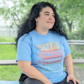 VOLWASSEN UNISEX Retro Softbal T-shirts