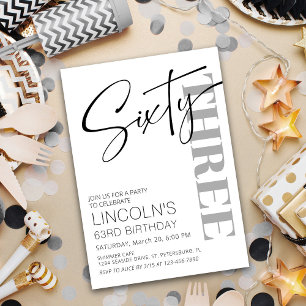 Volwassen verjaardag 61 62 63 64 65 66 67 68 69 kaart