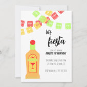 Volwassen verjaardag Fiesta Uitnodiging (Voorkant)
