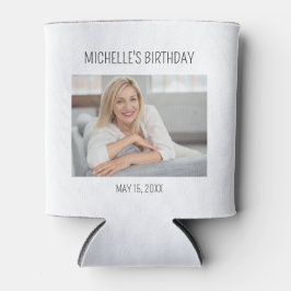 Volwassen Verjaardag Naam Foto Partij Favor Blikjeskoeler